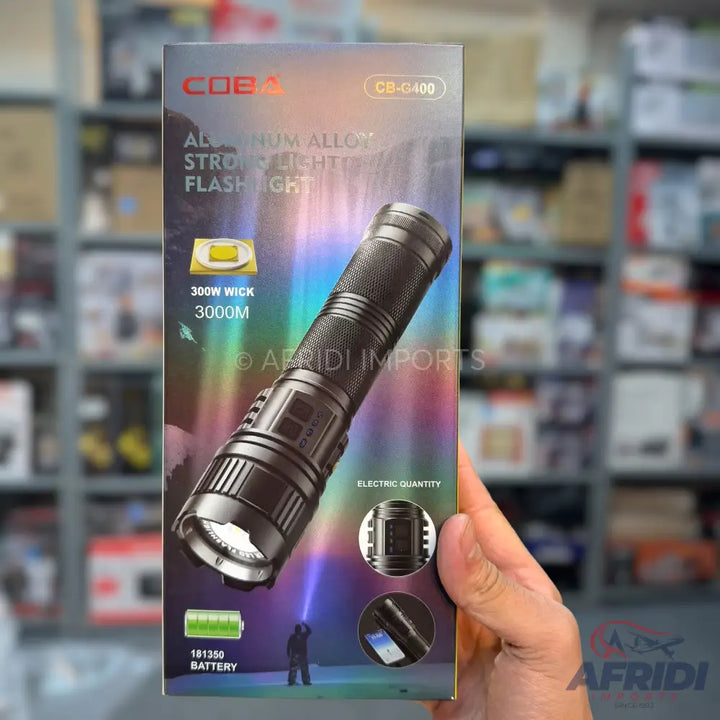 COBA 3KM Strong Flashlight Lot Imported
