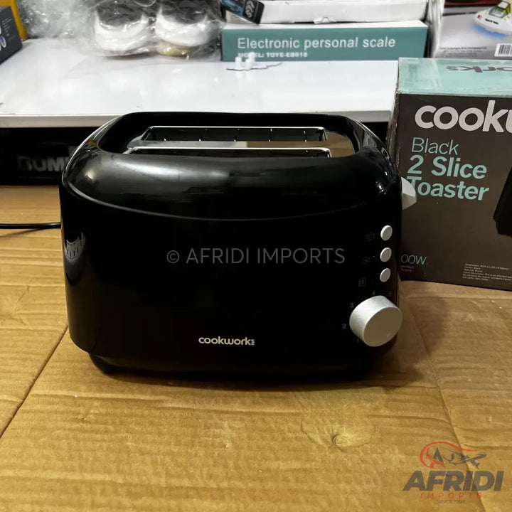 Cookworks 2 Slice Toaster UK Lot