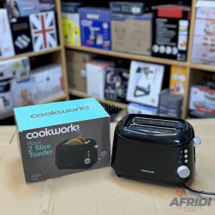 Cookworks 2 Slice Toaster UK Lot