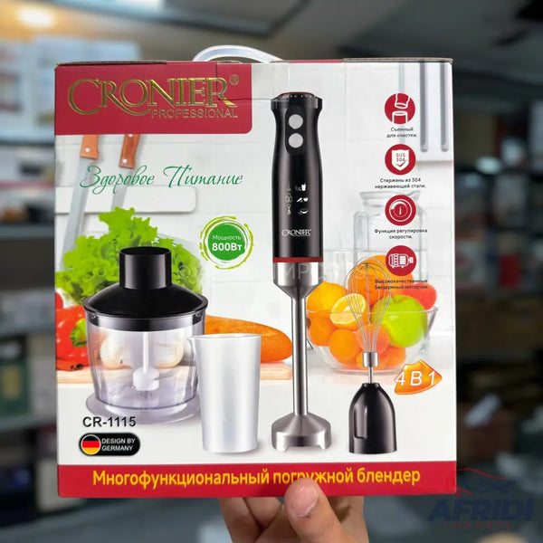 Cronier 4 in 1 Hand Blender Set