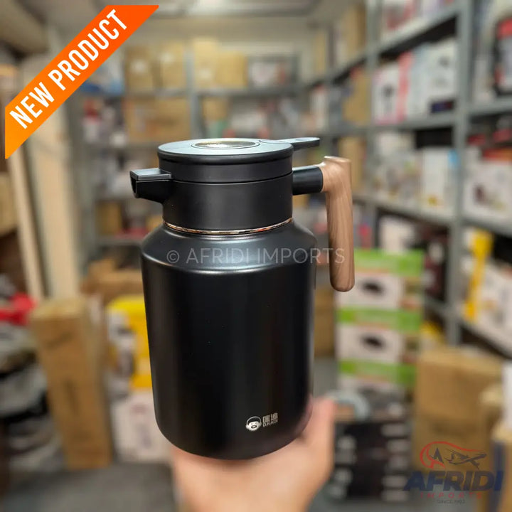 D.Kadi 1900ml Hot & Cold Thermose Black