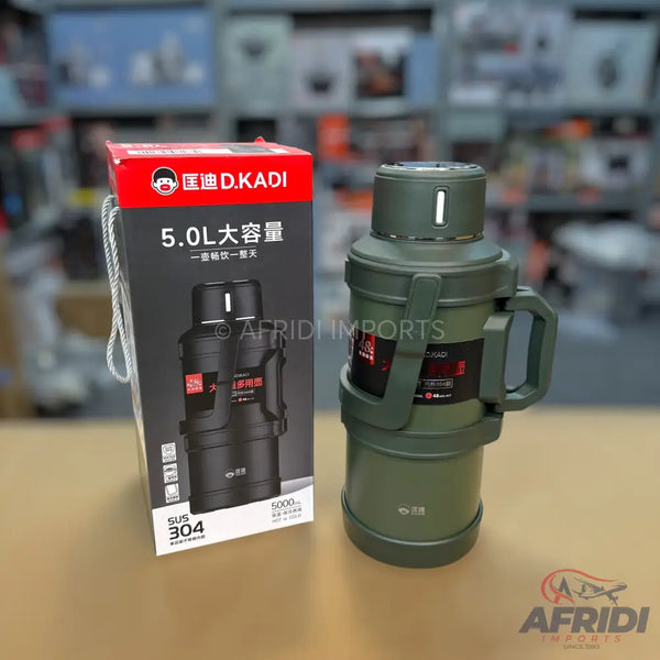 D.Kadi 5000ml Travelling Insulated Hot & Cool Thermose Bottle