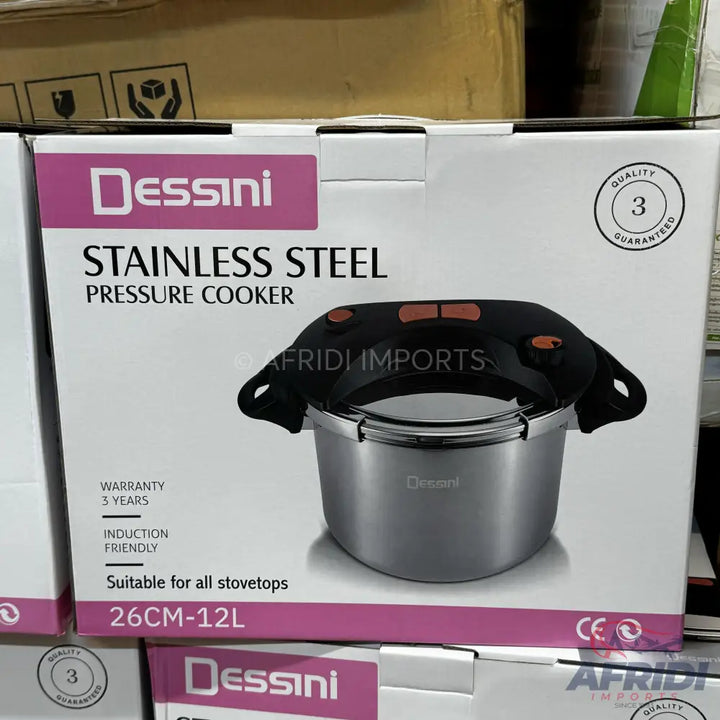 Dessini 12L Automatic Pressure Cooker Italy Lot