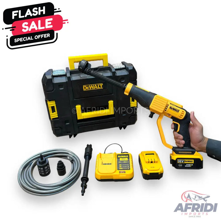 DeWalt Portable Rechargeable Pressure Washer Lot Imported