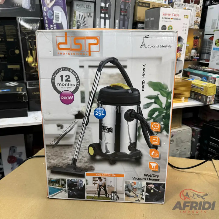 DSP 25L Wet & Dry Professional Vacuum Cleaner France Lot