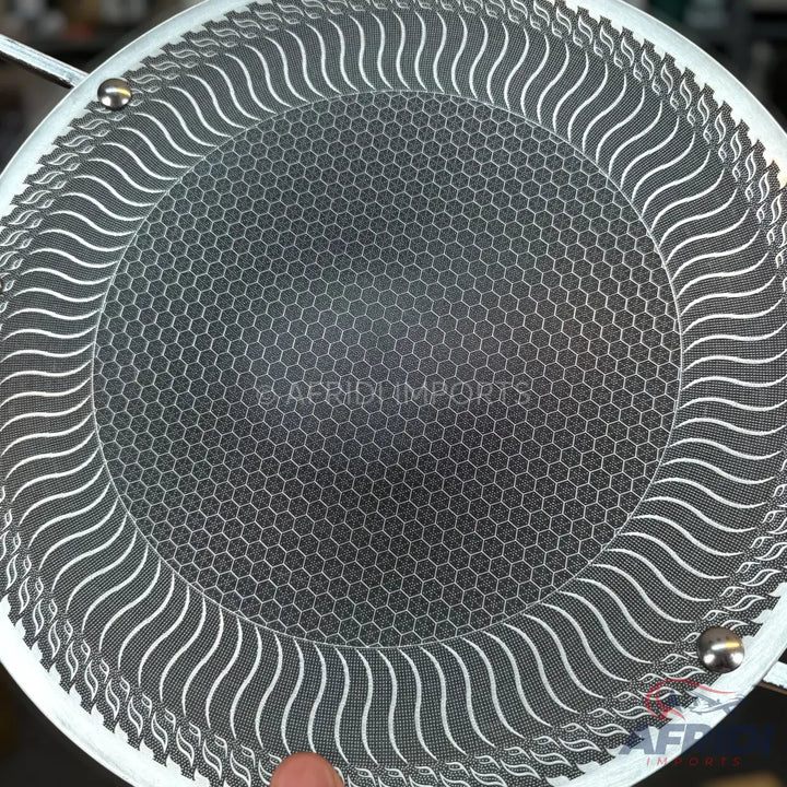 Dual Laser Crafted Honeycomb Tawa Lot Imported