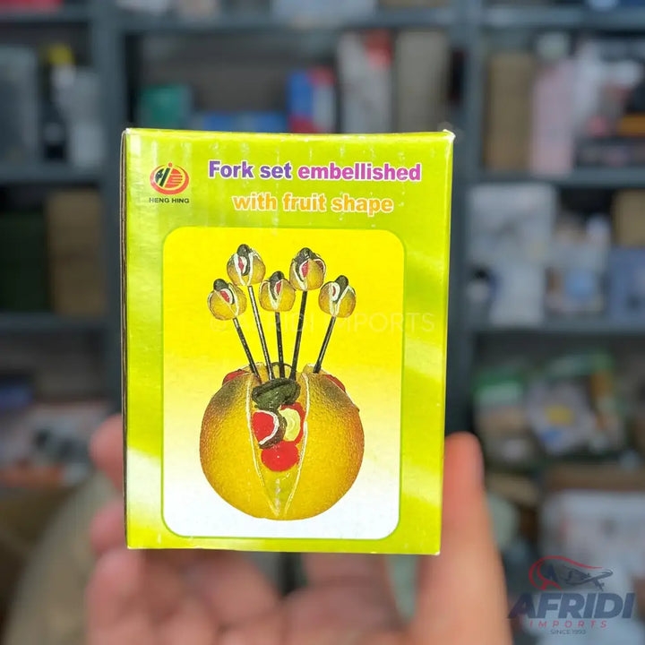Fruit Shape Fork Set