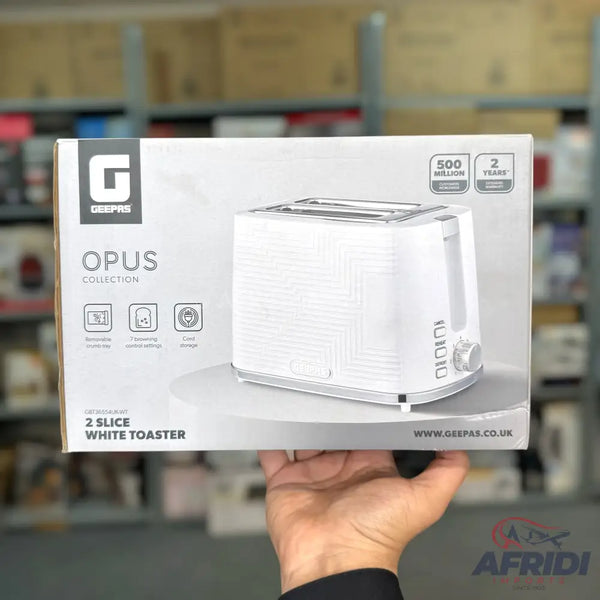 Geepas 2 Slice Toaster || Original Product + 2 Year Local Warranty