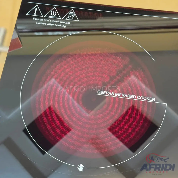 Geepas 2000W Digital Infrared Cooker || Original Product + 2 Year Local Warranty