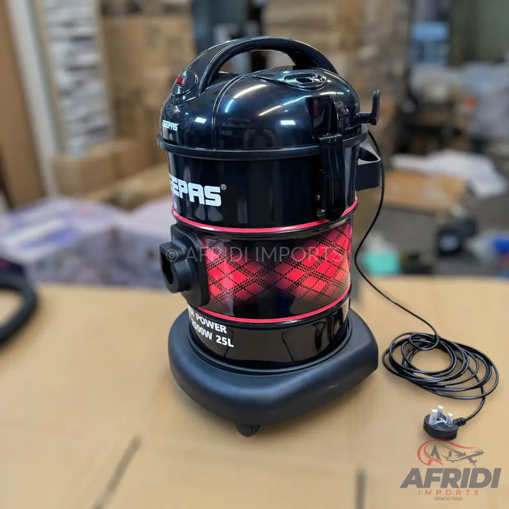 Geepas 2500W 25L Drum Vacuum Cleaner GVC19064P
