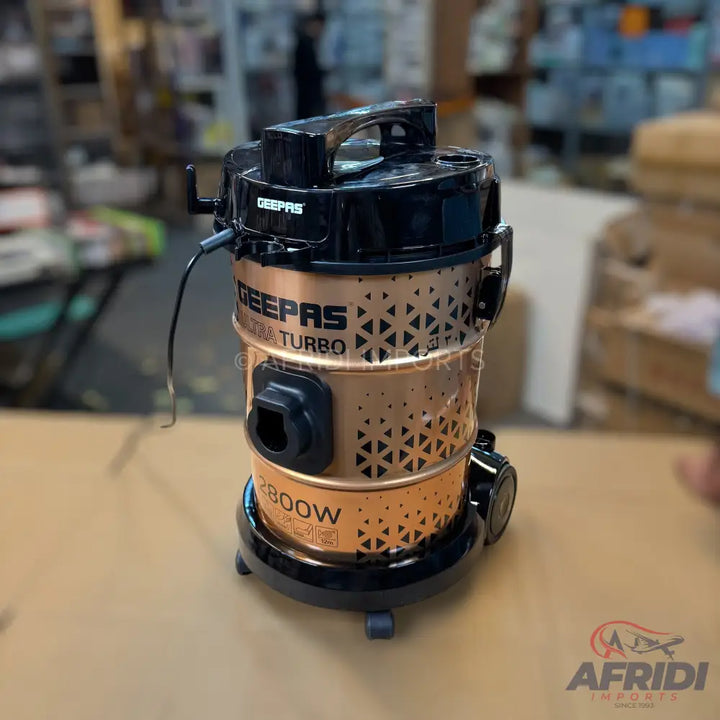 Geepas 30L 2800W Drum Vacuum Cleaner GVC19063P