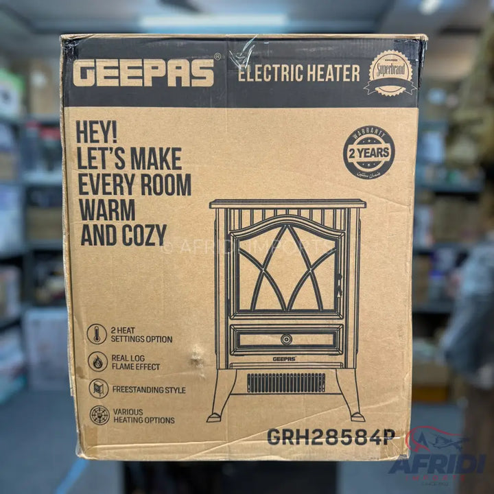 Geepas 3D Flame Heater GRH28584P