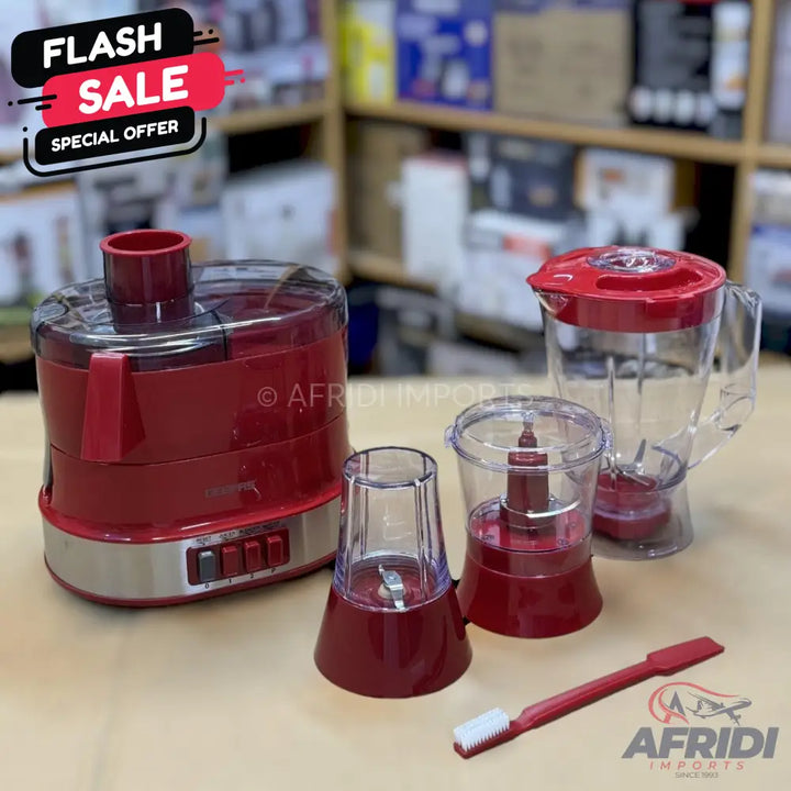 Geepas 4 in 1 Food Processor GSB9990 || Original Product + 2 Year Local Warranty