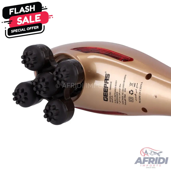 Geepas 5 In 1 Infrared Body Massager GM86038 || Original Product + 2 Year Local Warranty