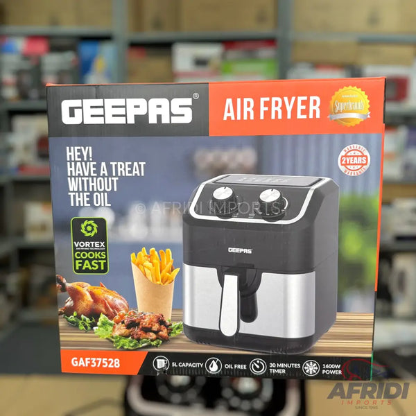 Geepas 5L Air Fryer || Original Product + 2 Year Local Warranty