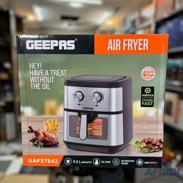 Geepas 9.2L Air Fryer || Original Product + 2 Year Local Warranty