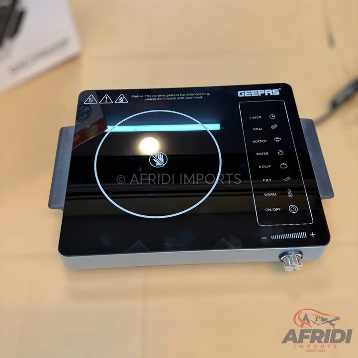 Geepas Digital 2200W Infrared Cooker || Original Product + 2 Year Local Warranty