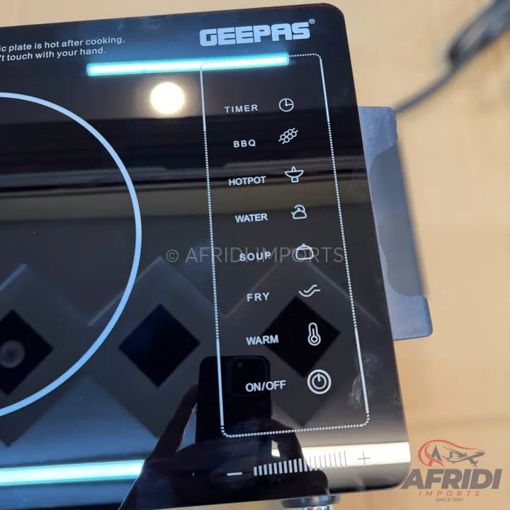 Geepas Digital 2200W Infrared Cooker || Original Product + 2 Year Local Warranty