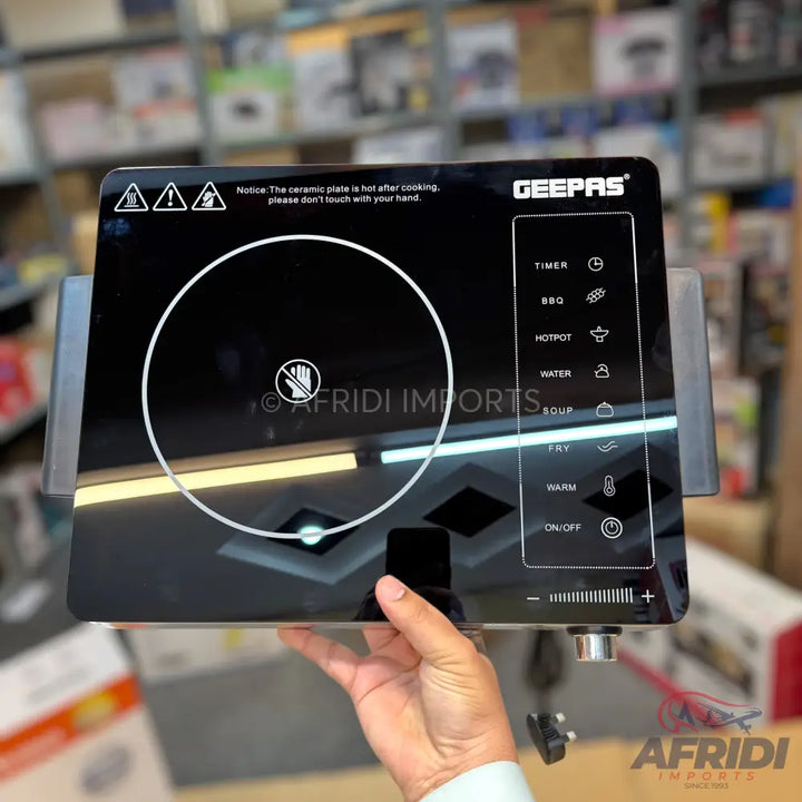 Geepas Digital 2200W Infrared Cooker || Original Product + 2 Year Local Warranty