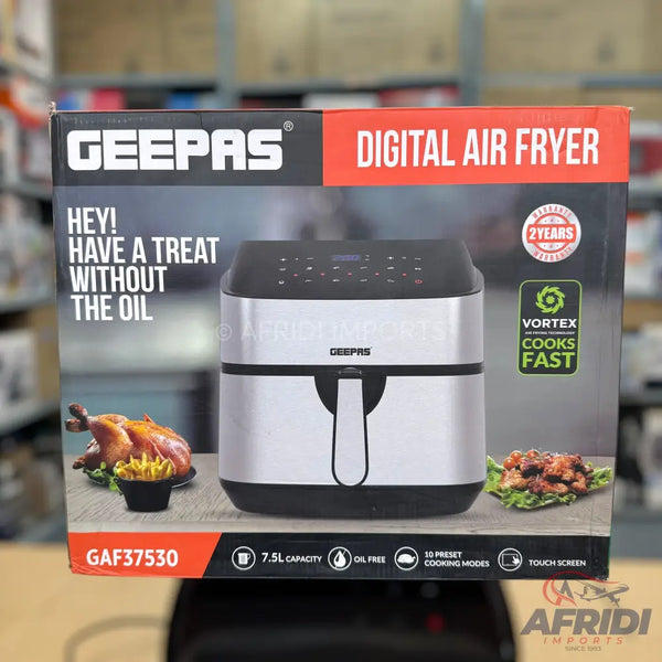 Geepas Digital 7.5L Air Fryer || Original Product + 2 Year Local Warranty
