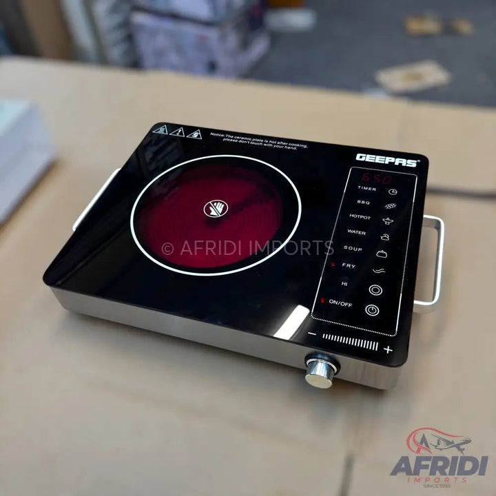 Geepas Digital Infrared Cooker Sensor Touch Control – Afridi Imports