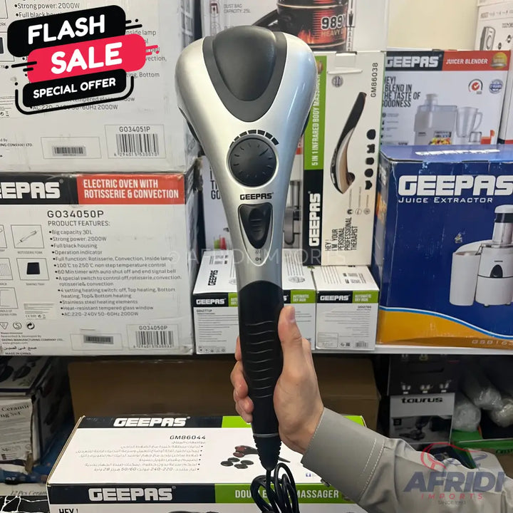 Geepas Double Head Massager GM86044 || Original Product + 2 Year Local Warranty