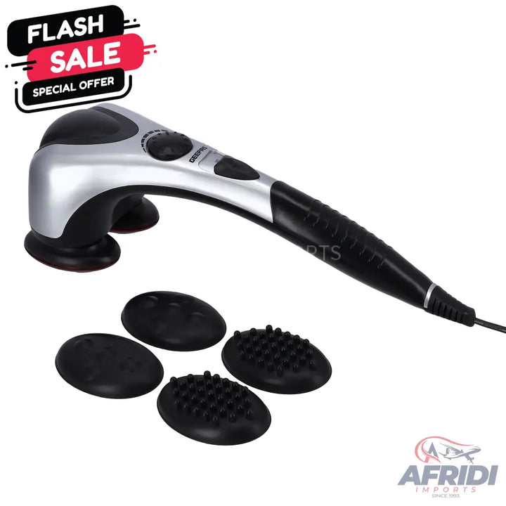 Geepas Double Head Massager GM86044 || Original Product + 2 Year Local Warranty