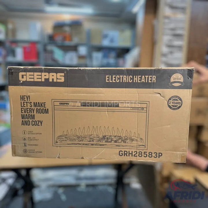 Geepas Electric Flame Display Heater