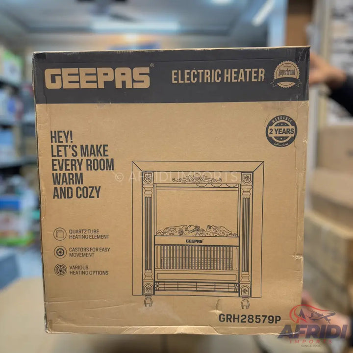 Geepas Electric Flame Simulation Heater - GRH28579P