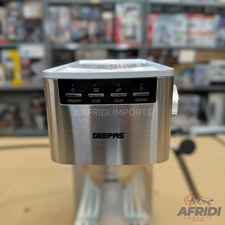 Geepas Espresso & Cappuccino Coffee Maker || Original Product + 2 Year Local Warranty