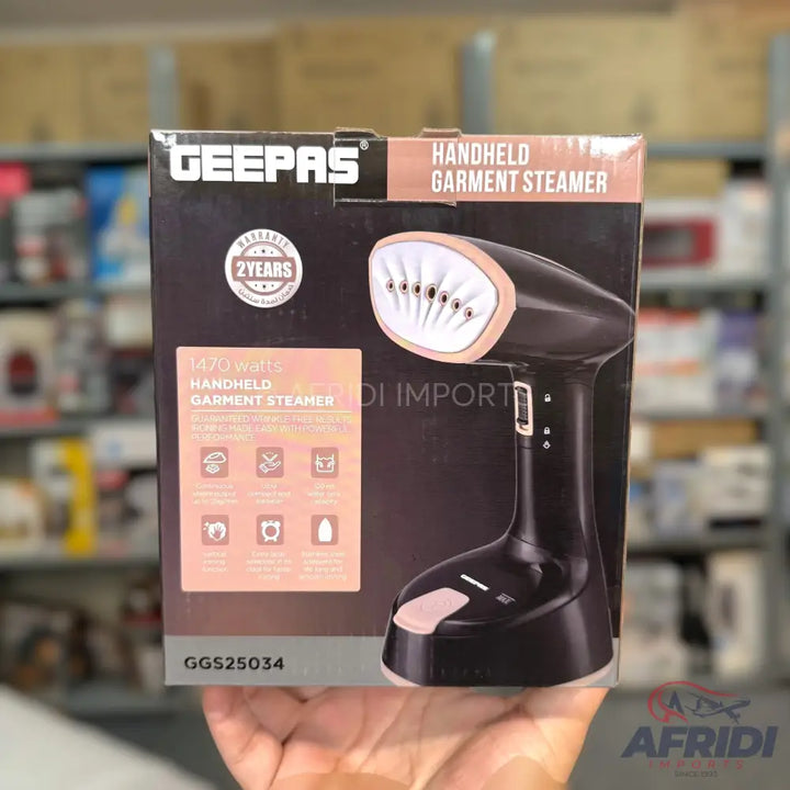 Geepas Handheld Garment Steamer || Original Product + 2 Year Local Warranty