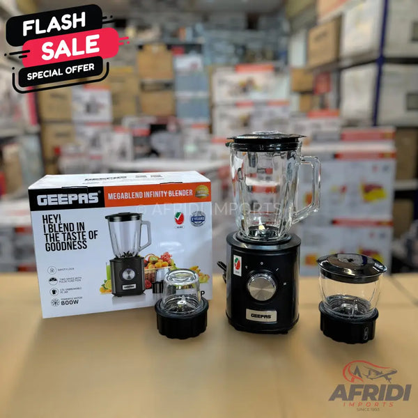 Geepas Megablend Infinity Blender || Original Product + 2 Year Local Warranty