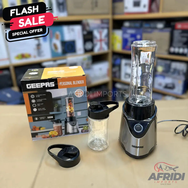 Geepas Personal Blender GSB44075N || Original Product + 2 Year Local Warranty