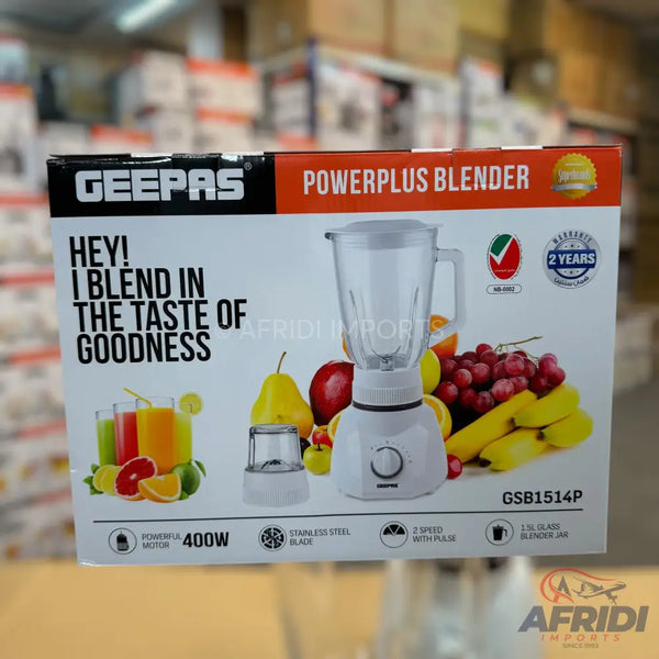 Geepas Powerful Blender || Original Product + 2 Year Local Warranty