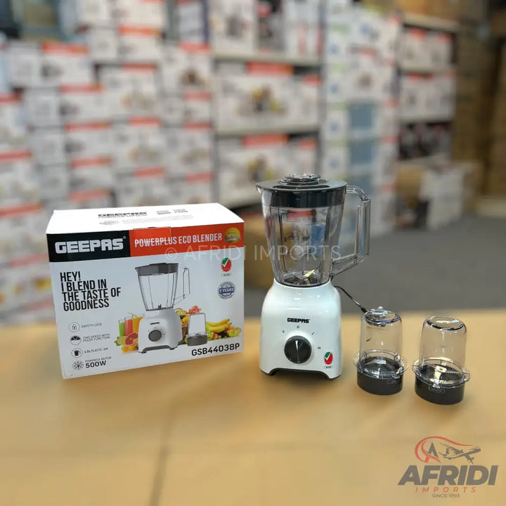 Geepas Powerplus ECO Blender || Original Product + 2 Year Local Warranty