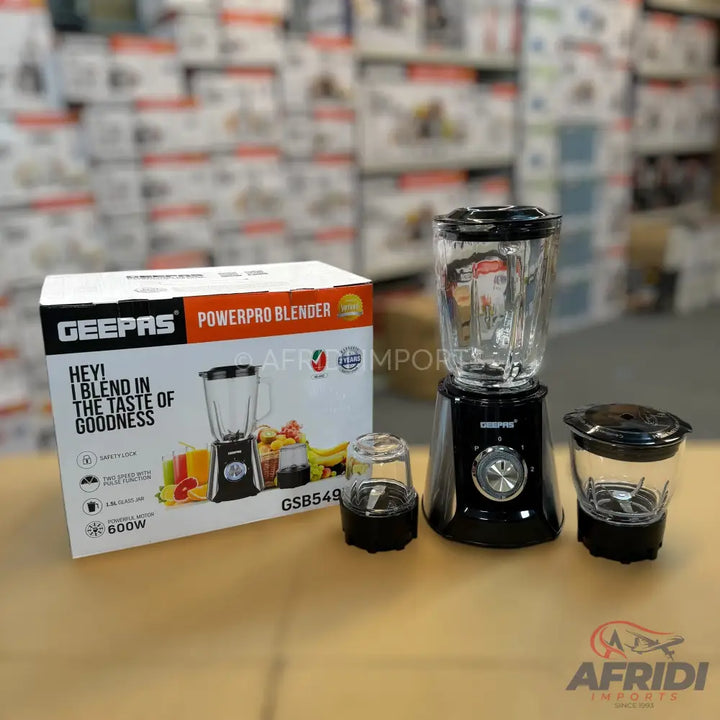 Geepas PowerPro Blender || Original Product + 2 Year Local Warranty