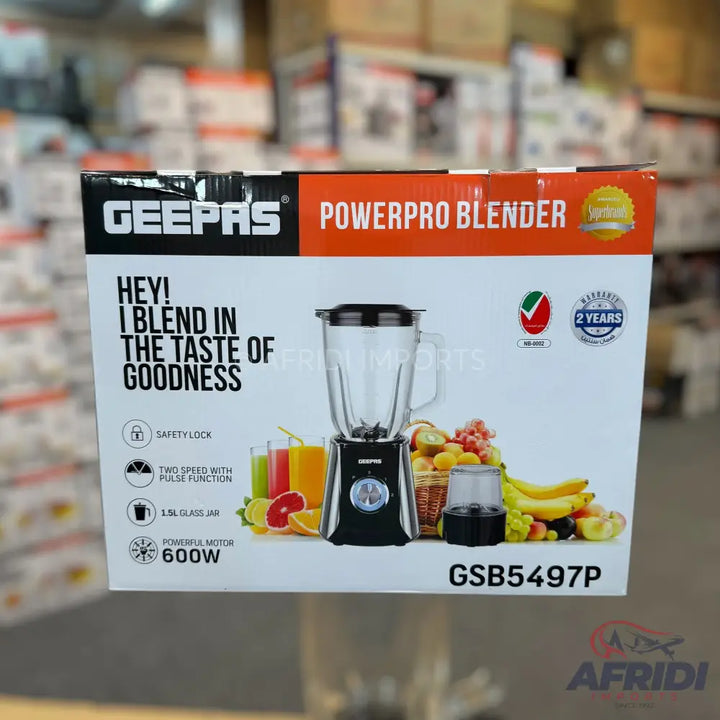 Geepas PowerPro Blender || Original Product + 2 Year Local Warranty