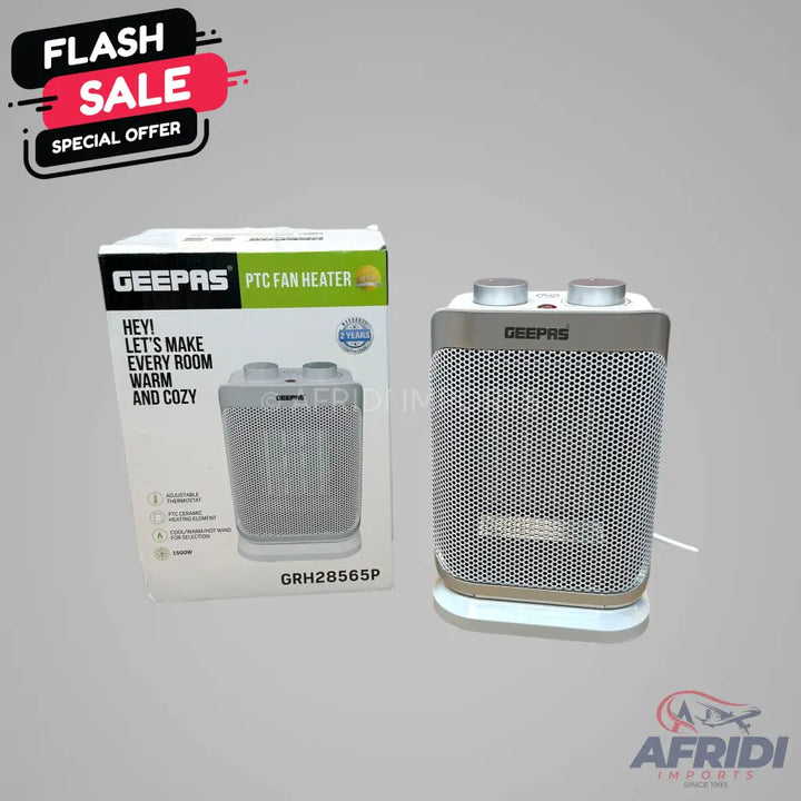 Geepas PTC Fan Heater 65P || Original Product + 2 Year Local Warranty
