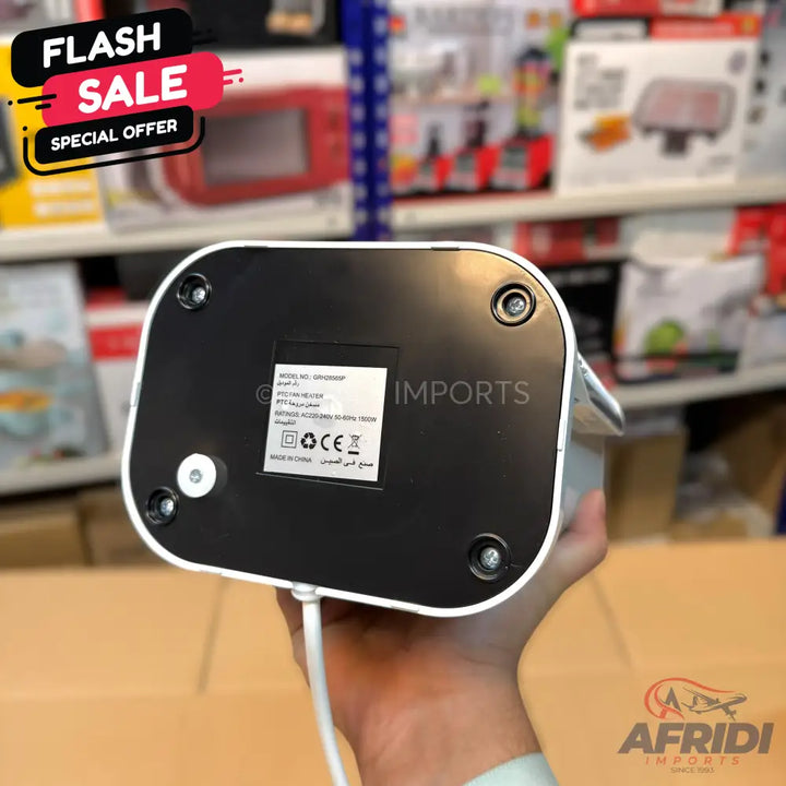 Geepas PTC Fan Heater 65P || Original Product + 2 Year Local Warranty