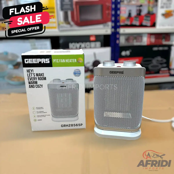 Geepas PTC Fan Heater 65P || Original Product + 2 Year Local Warranty