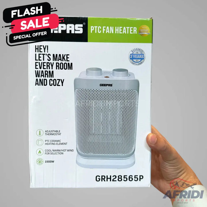 Geepas PTC Fan Heater 65P || Original Product + 2 Year Local Warranty