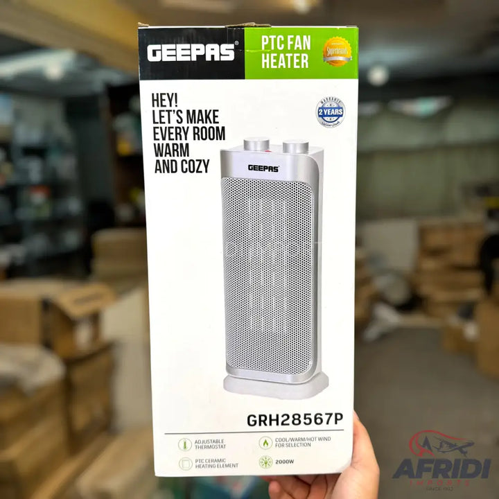 Geepas PTC Fan Heater GRH28567P