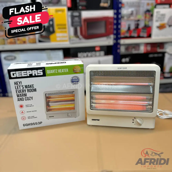 Geepas Quartz Heater GQH9553P || Original Product + 2 Year Local Warranty