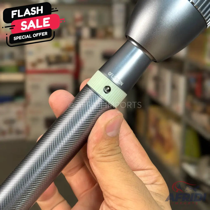 Geepas Rechargeable LED Flashlight GFL3803N || Original Product + 2 Year Local Warranty