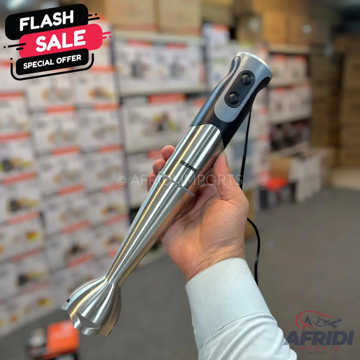 Geepas Stainless Steel Hand Blender || Original Product + 2 Year Local Warranty
