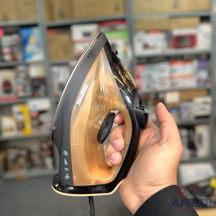 Geepas Steam Iron || Original Product + 2 Year Local Warranty