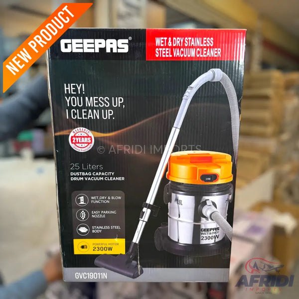Geepas Vet & Dry 25L Vacuum CLeaner GVC19011N