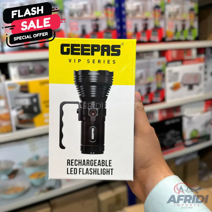 Geepas VIP Series Search Light || Original Product + 2 Year Local Warranty