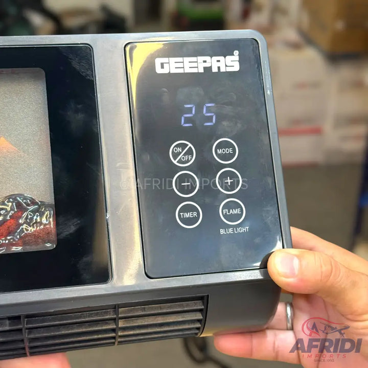 Geepas Wall Mounted Fireplace Heater