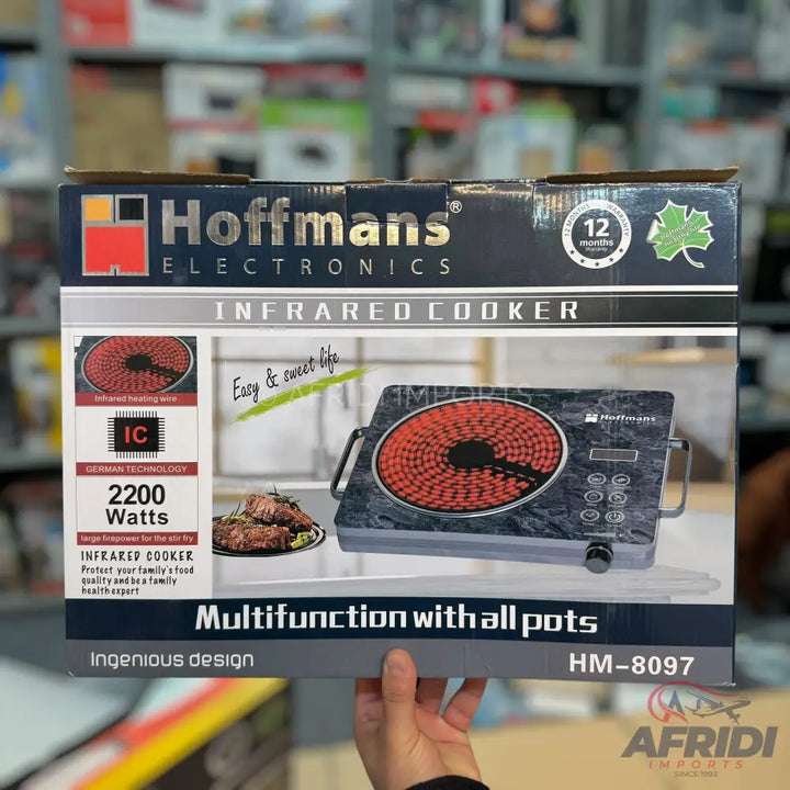 German Lot Hoffmans Ceramic Infrared Stoves 8097